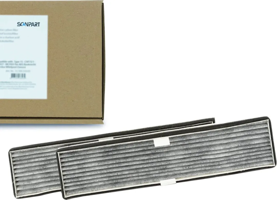 Scanpart Actieve Koolstoffilters DKF20-P 11762610 - 2 Stuks