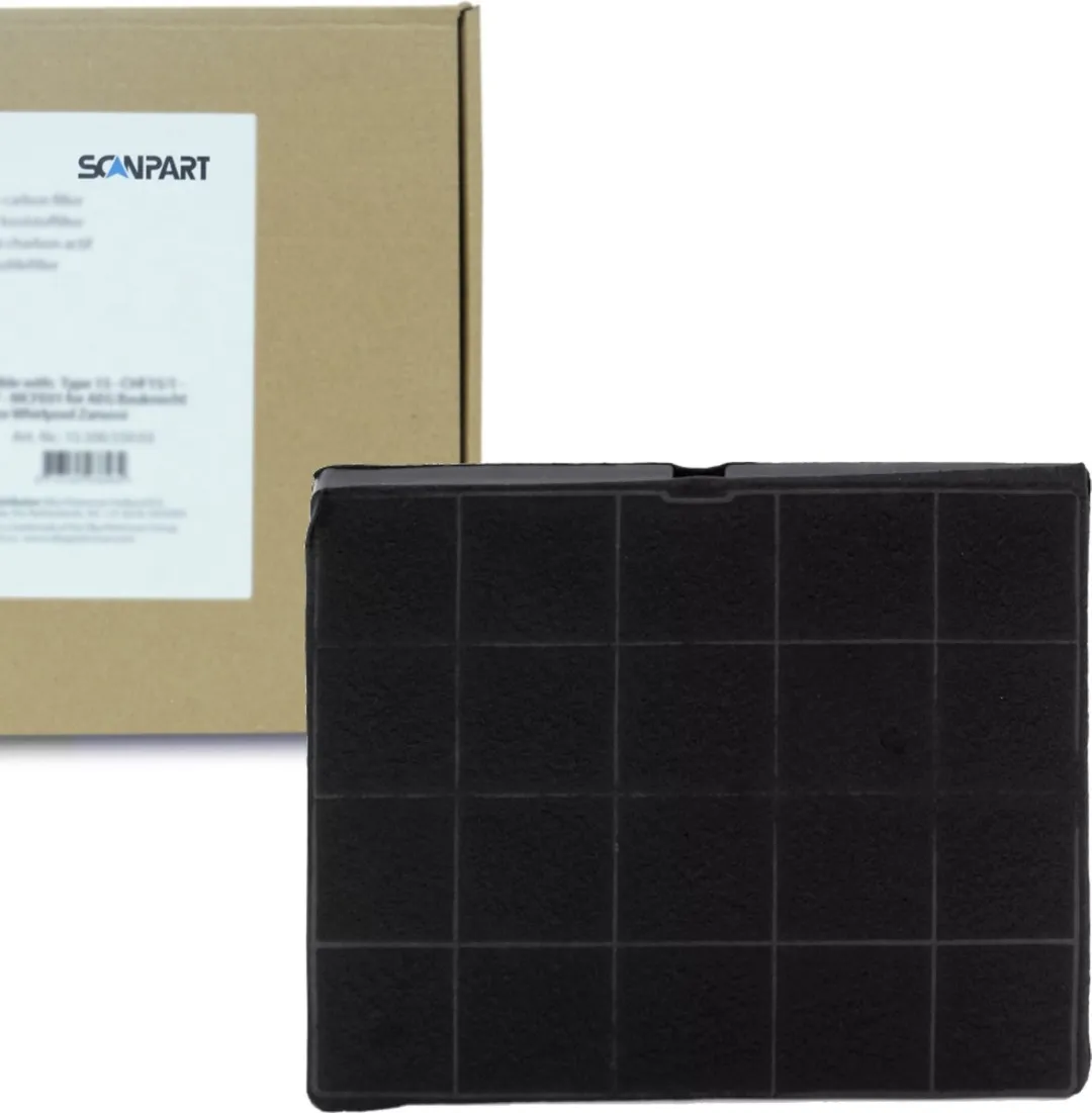 Scanpart Koolstoffilter ECFB01 9029798767 - 240x193mm - Zwart