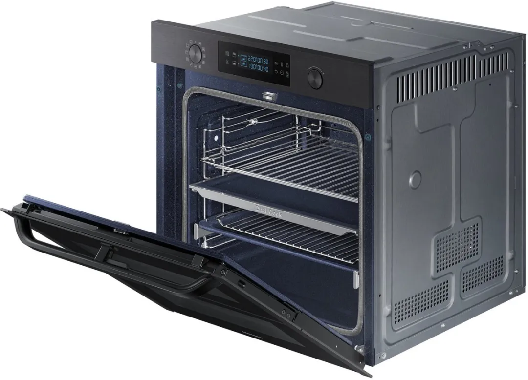 Samsung NV75N5671RM Inbouwoven 75L - Roestvrijstaal/Zwart