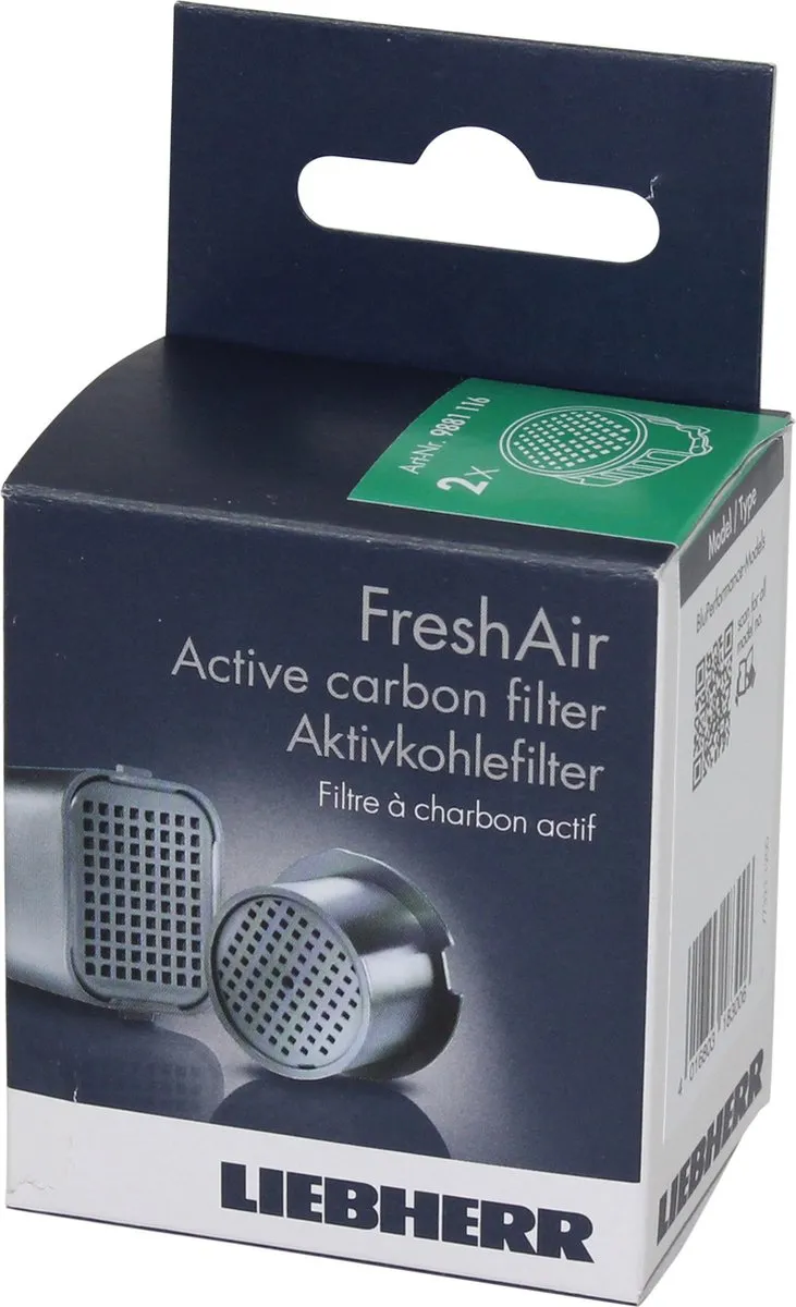 Liebherr Koolstoffilter Fresh Air 9096342 - 2 Stuks
