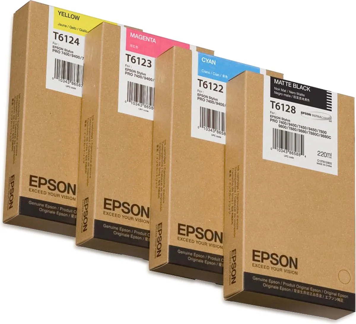 Epson C13T61280N Mat Zwart Inktcartridge