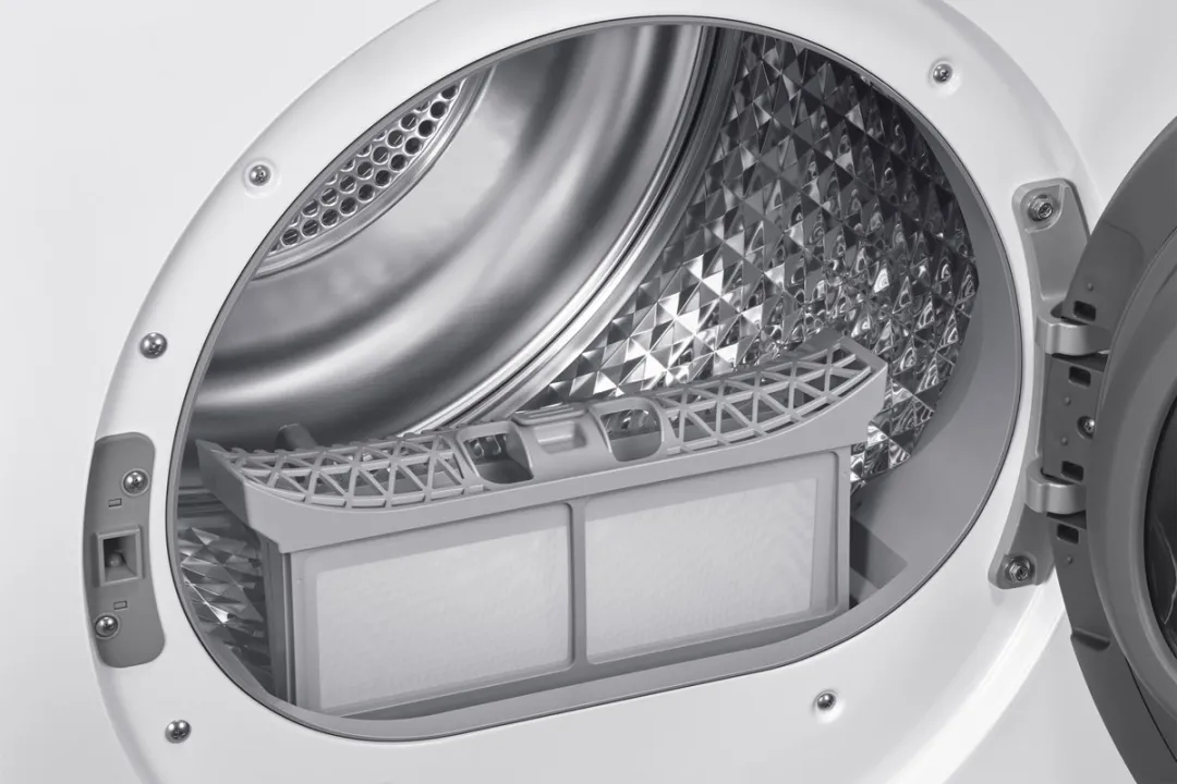Samsung DV9UDG52A0AEEN Droger 9kg - 14 Programma's - Wit