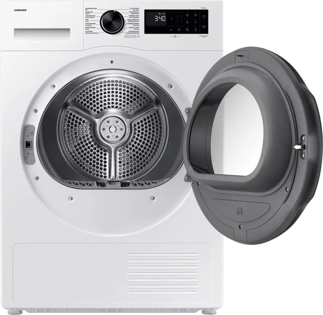 Samsung DV9UDG52A0AEEN Droger 9kg - 14 Programma's - Wit
