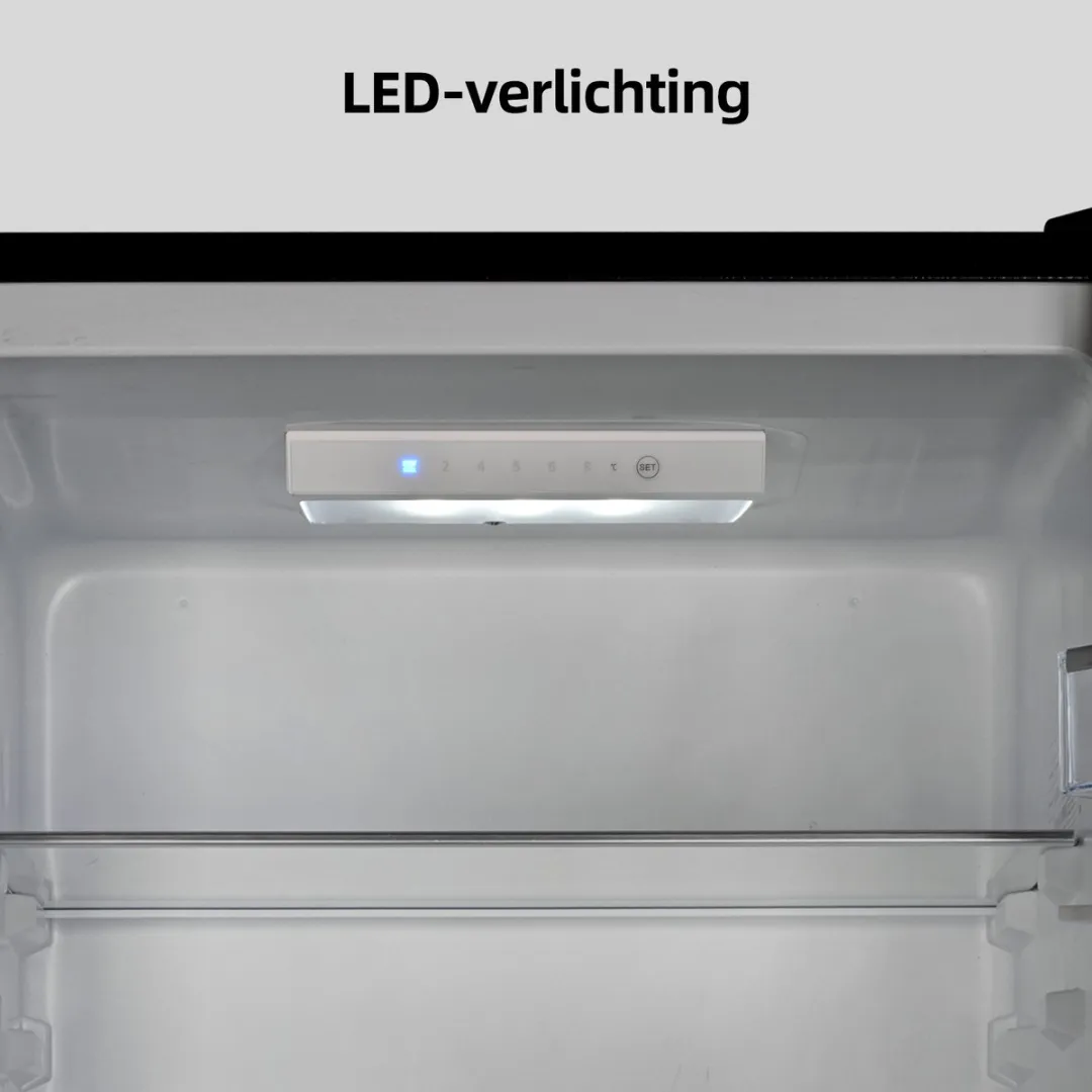 CHiQ CBM260LC Koel-Vriescombinatie 262L - Donker RVS