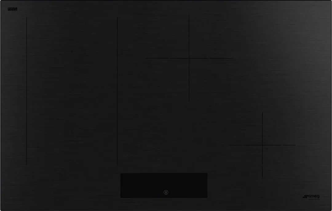Smeg Classic SIM3844MB Inductiekookplaat 80cm - 4 Zones - Zwart