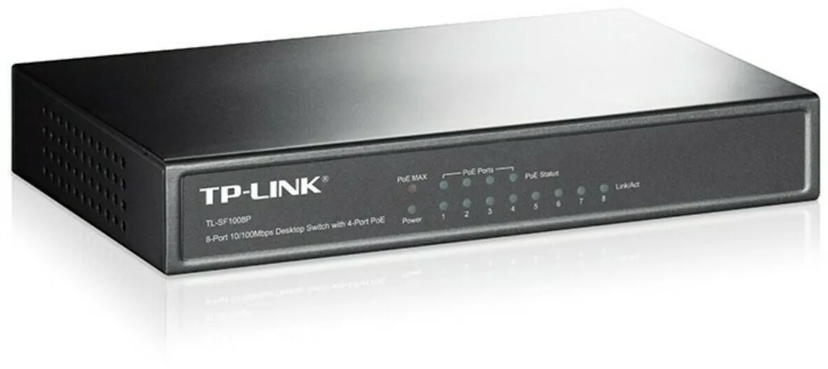 TP-Link TL-SF1008P Netwerk Switch