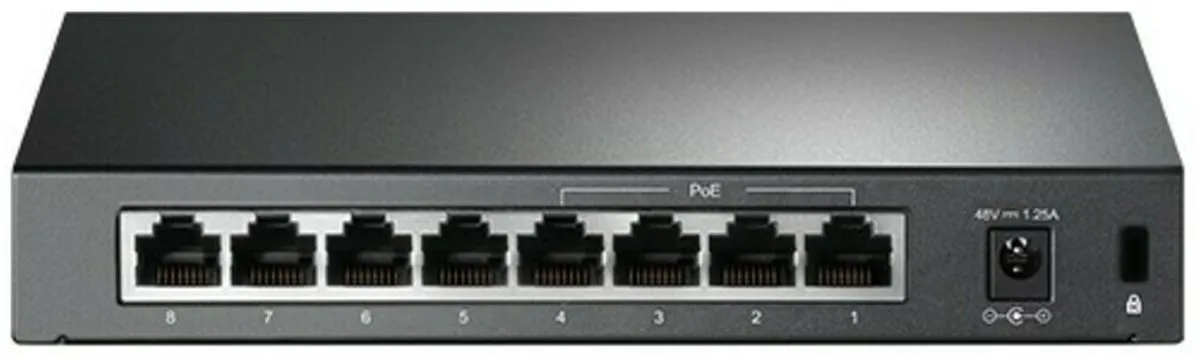 TP-Link TL-SF1008P Netwerk Switch - 8 Poorten - 4x PoE 57W