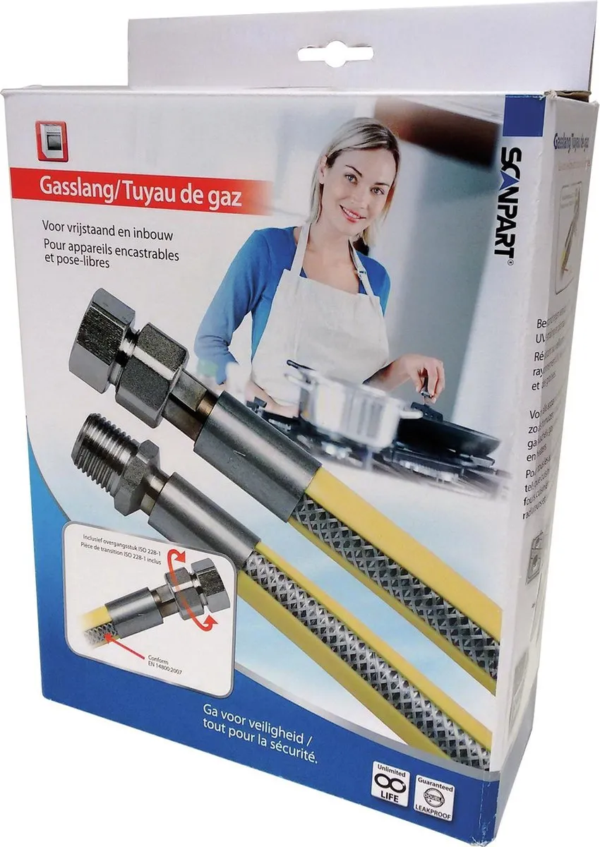 Scanpart Gasslang Aansluitset 100cm