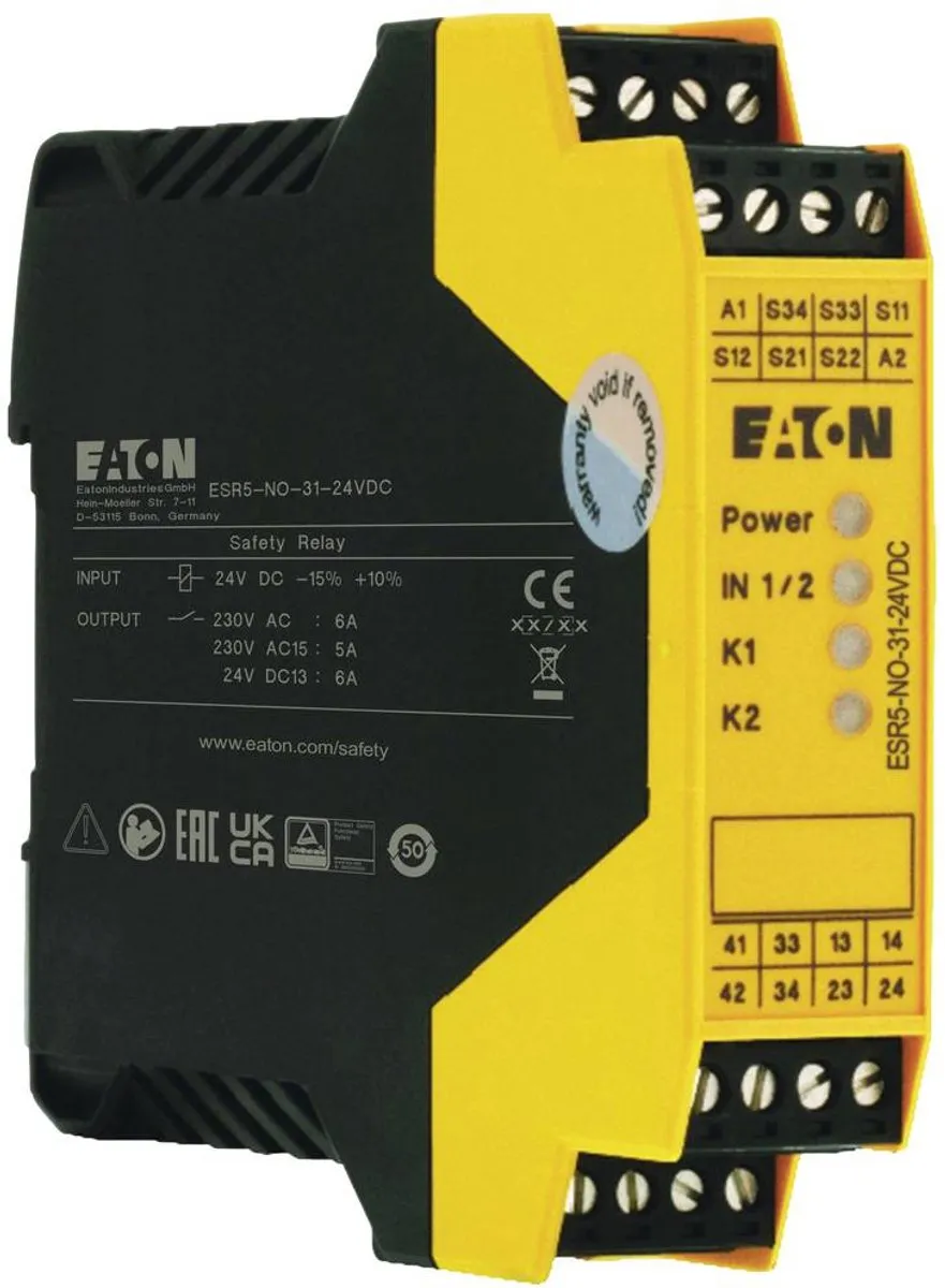 Eaton ESR5-NO-31-24VDC Veiligheidsrelais 24V