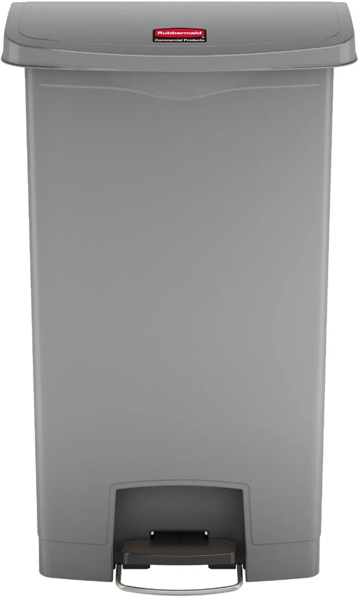 Rubbermaid Slim Jim Step On Pedaalemmer 68L - Wit