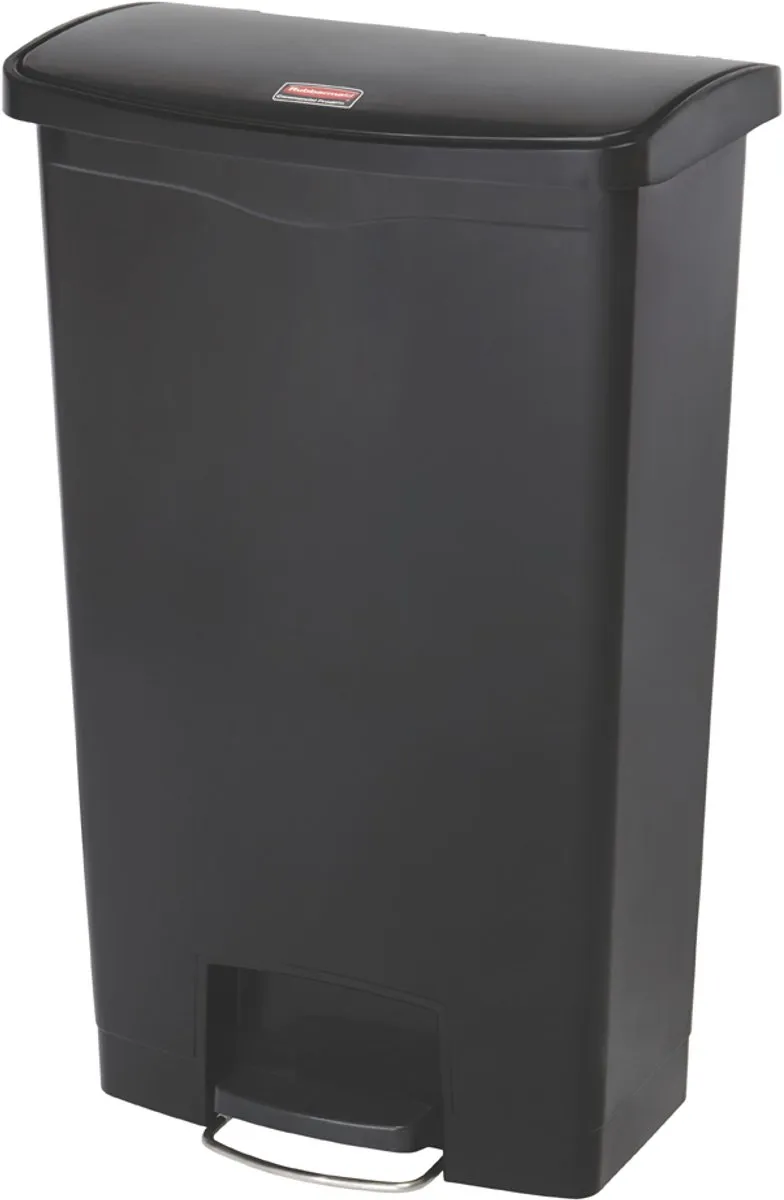 Rubbermaid Slim Jim Step On Pedaalemmer 68L - Wit - afbeelding 6 van 6