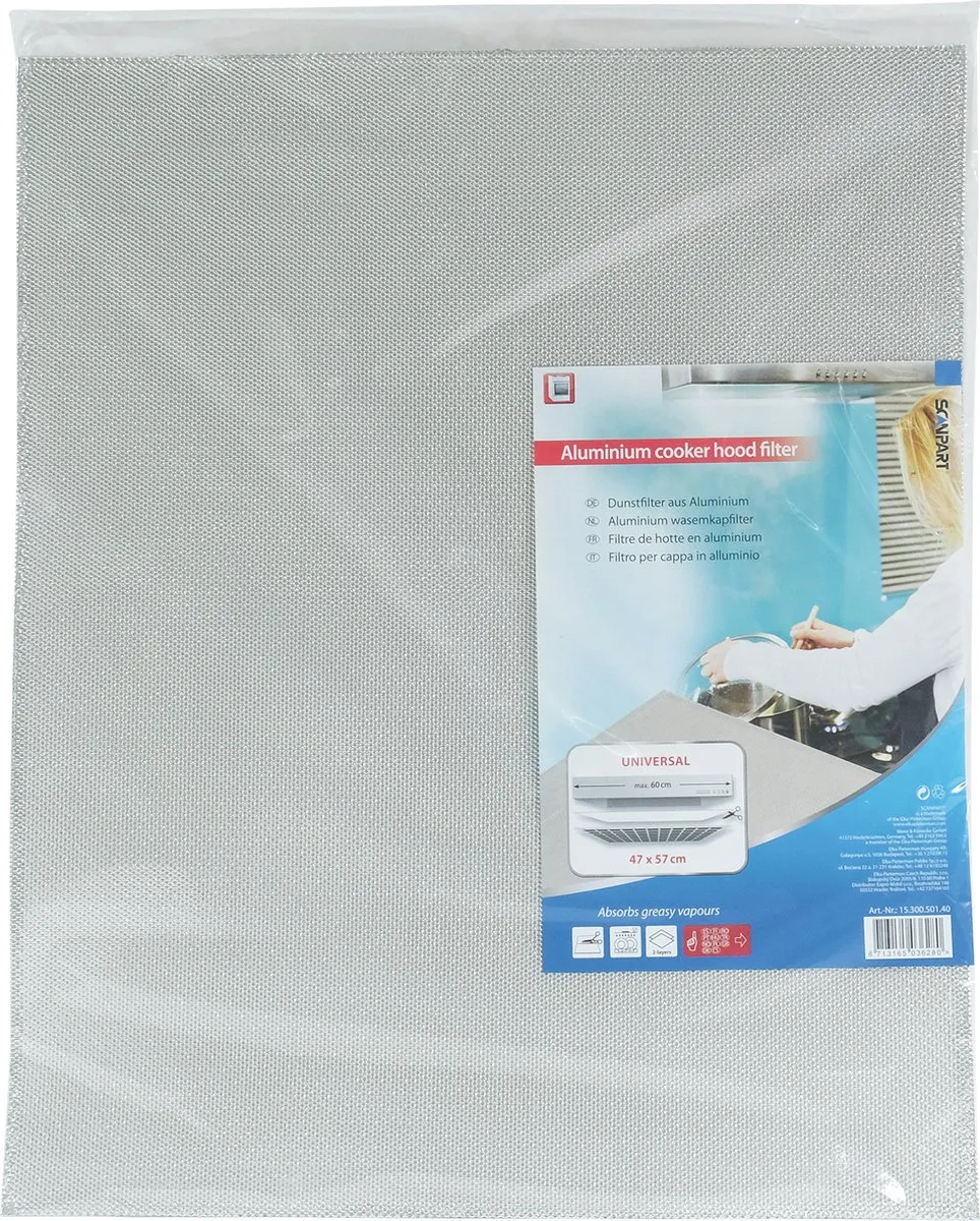Scanpart Aluminium Afzuigkapfilter 47x57cm