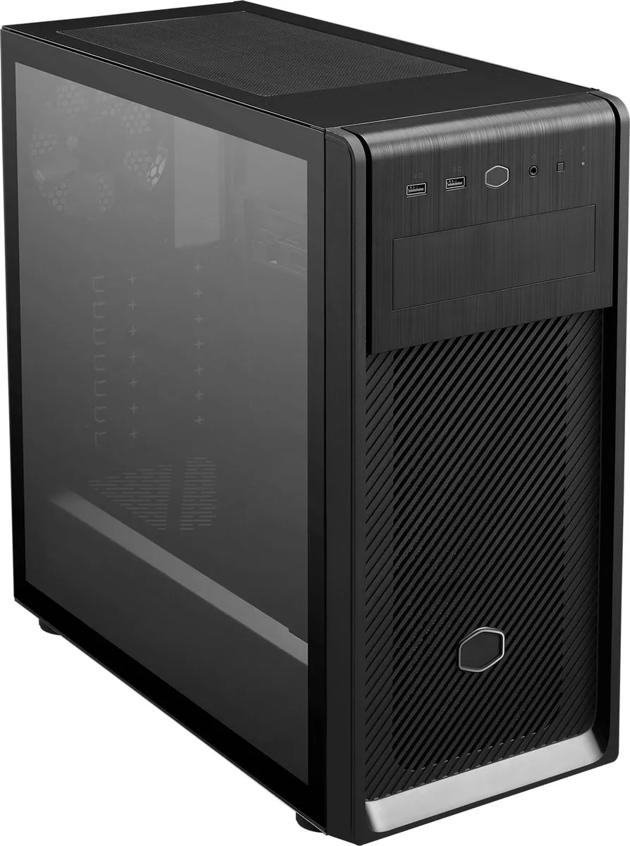 Cooler Master Elite 500 ATX Behuizing - 5x 2.5" 2x 3.5" 1x 5.25" - Zwart