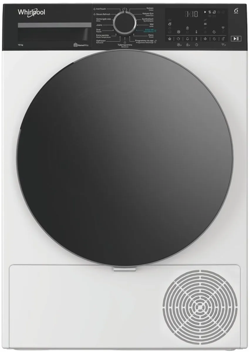 Whirlpool C WD 105M WBS BE Warmtepompdroger 10kg - Wit