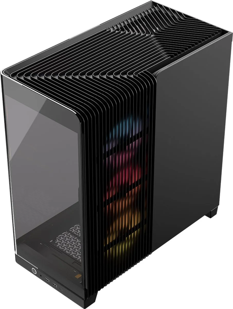 Corsair FRAME 4500X LR-R ATX Behuizing - Zwart - 3x LX120-R ARGB - afbeelding 6 van 6