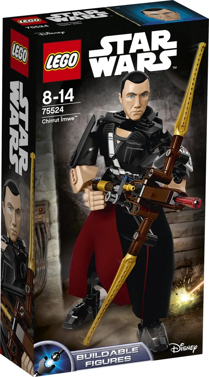 LEGO Star Wars Chirrut Îmwe 75524 - 87 Stenen - afbeelding 3 van 6