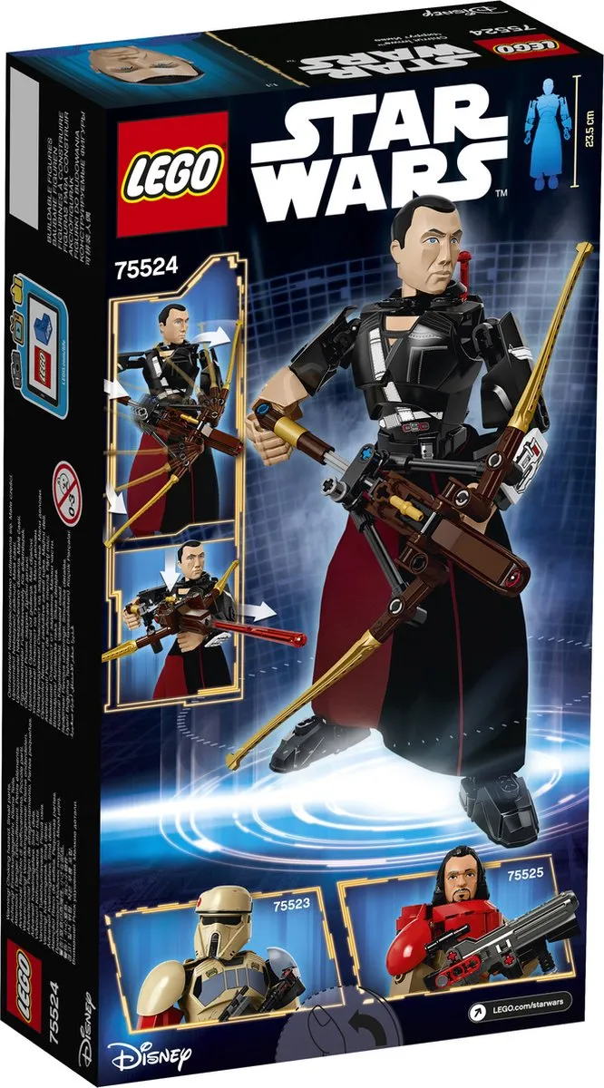 LEGO Star Wars Chirrut Îmwe 75524 - 87 Stenen - afbeelding 4 van 6