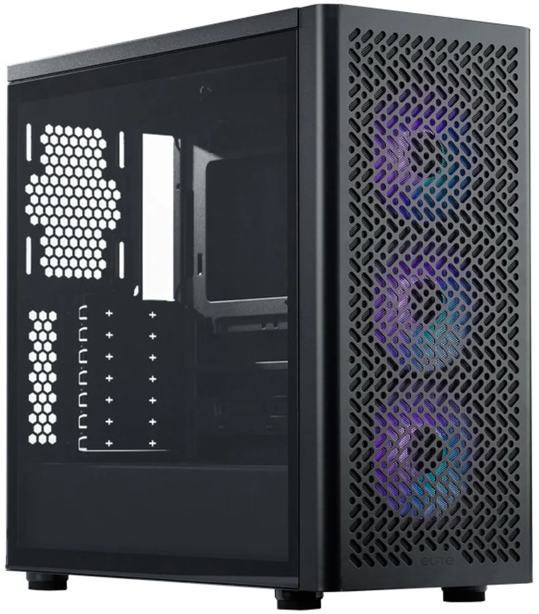 Cooler Master Elite 502 - Zwart