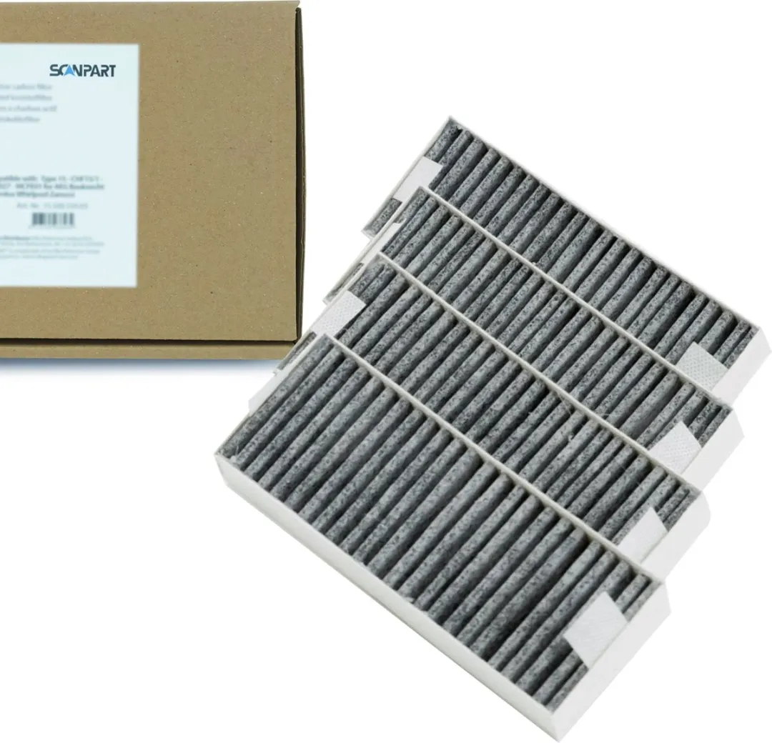 Scanpart CleanAir Koolstoffilter - 4 Stuks - o.a. Bosch HEZ9VRCR0
