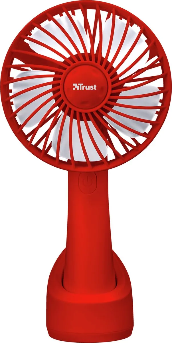 Trust Ventu-Go Ventilator Rood - 3 Snelheden