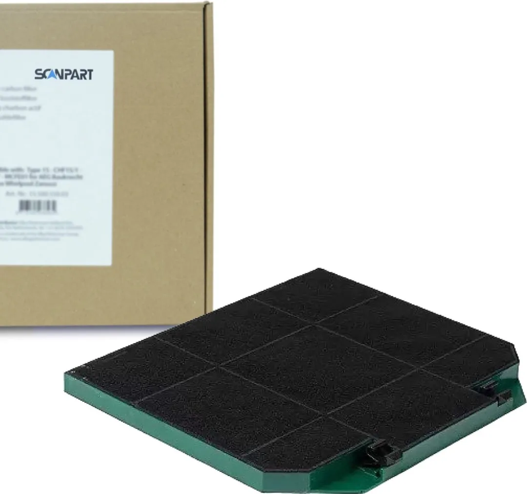 Scanpart Actief Koolstoffilter 9029801322 - Zwart - 265x235mm