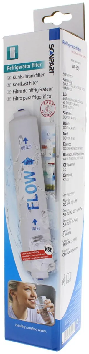 Scanpart WF-SBS Waterfilter - Extern - 1120000001 - Wit