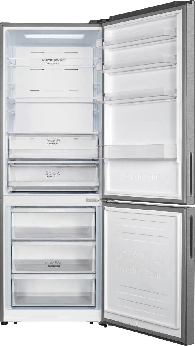 Gorenje NRK720CAXL4 Vrijstaand Koelkast - 495L Grijs