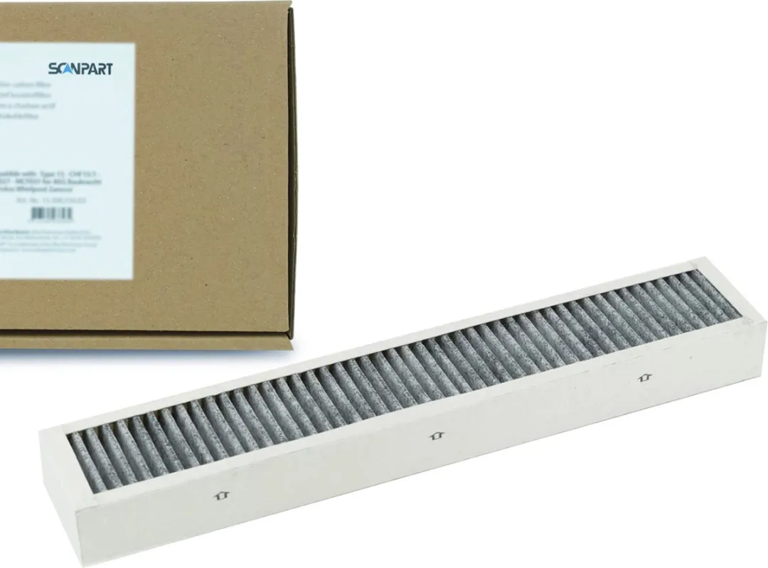 Scanpart Fijnstoffilter HF3007 736661 - 510x90mm - Grijs/Wit