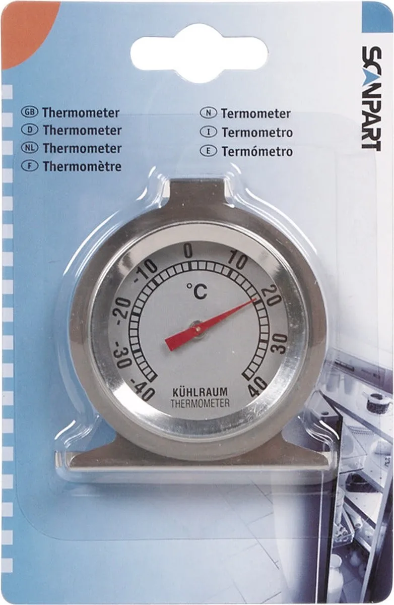 Scanpart Universele Koelkastthermometer 1110030002 - Zilver