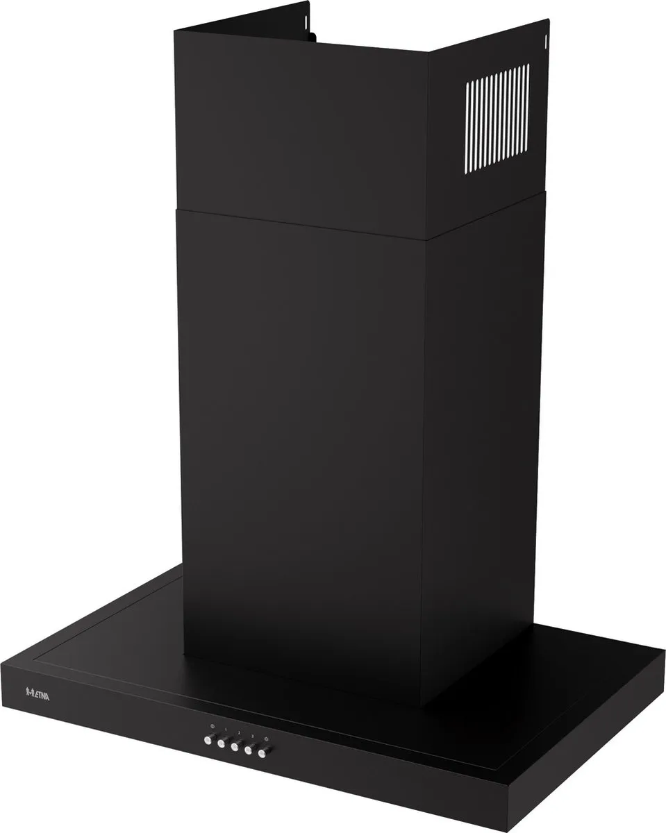 Etna AB360ZT Blokmodel Schouwkap 60cm Matzwart - 638 m³/u