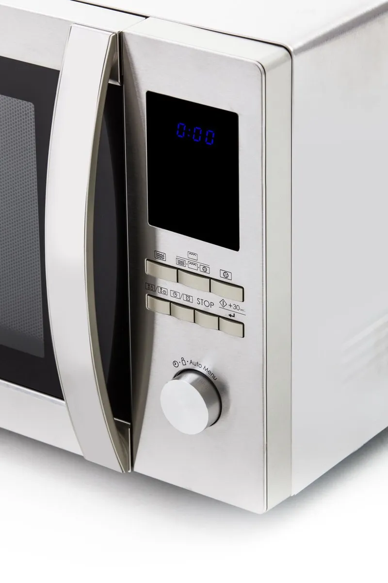 Sharp R-982STWE Combi-magnetron - 1000W - Zilver