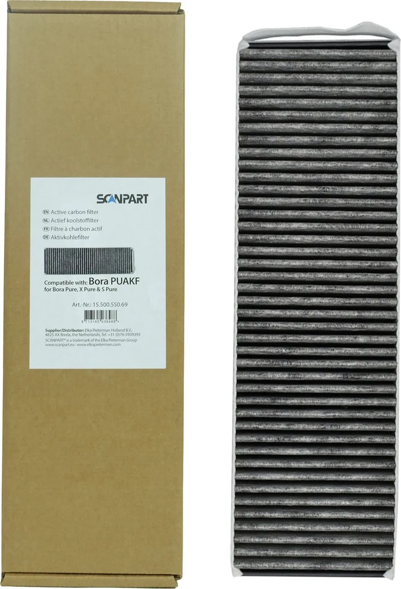Scanpart PUAKF Koolstoffilter 430x130x50mm