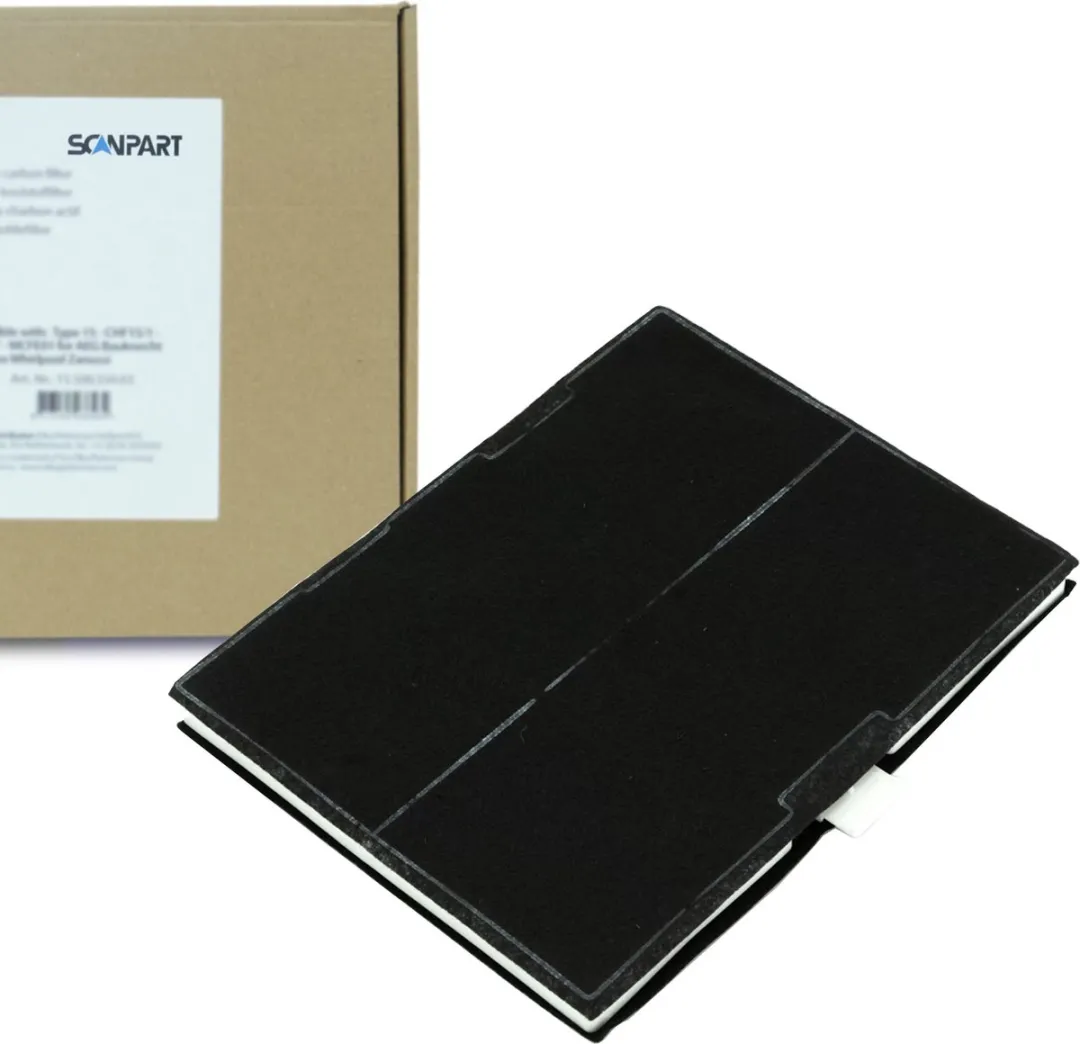 Scanpart Koolstoffilter 00669648 - Zwart - 280x225x20mm