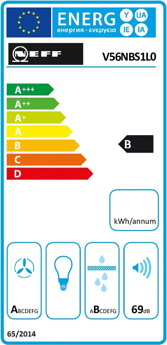 Neff V56NBS1L0 Inbouw Inductiekookplaat 4 Zones - Zwart