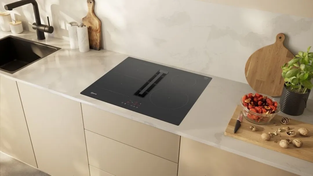 Neff V56NBS1L0 Inbouw Inductiekookplaat 4 Zones - Zwart
