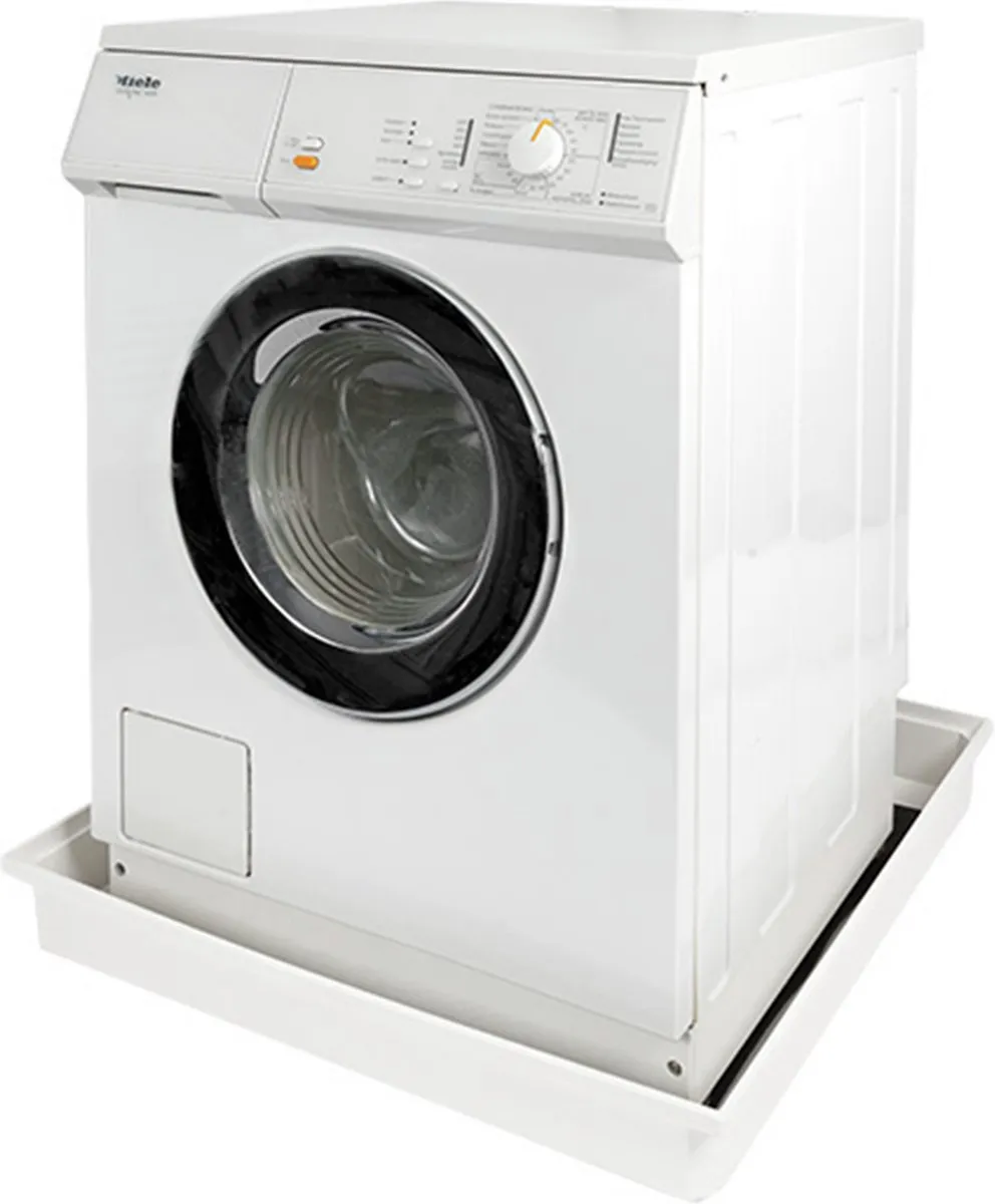 Scanpart Lekbak Wasmachine 70x70x10cm - Wit