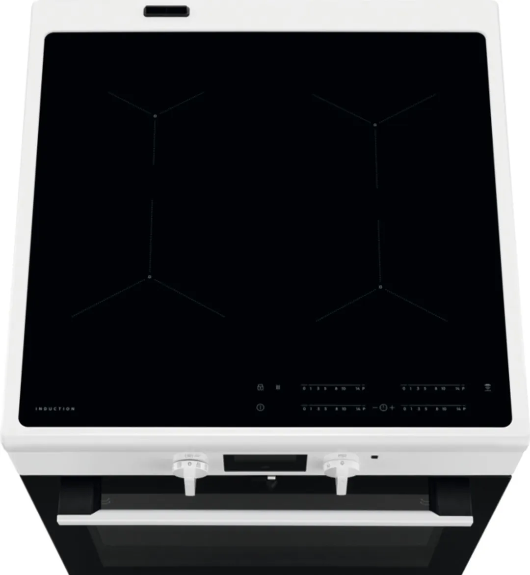AEG CIB6642ABW Elektrisch Fornuis - 4 Kookzones 1 Oven