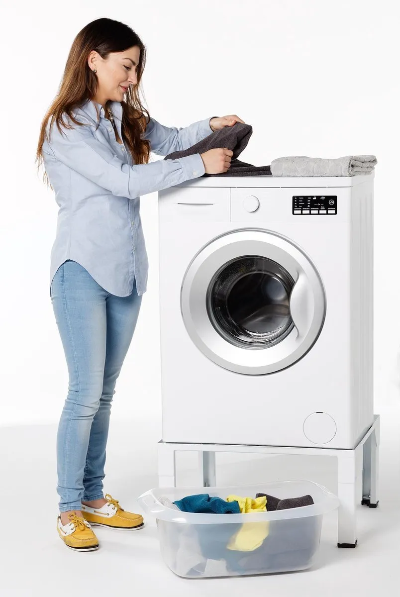 Scanpart Wasmachine Sokkel 30cm - 150kg - 61x51cm Wit