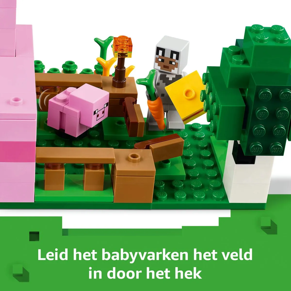 LEGO Minecraft Het Huis van het Biggetje 21268 - 238 Stenen