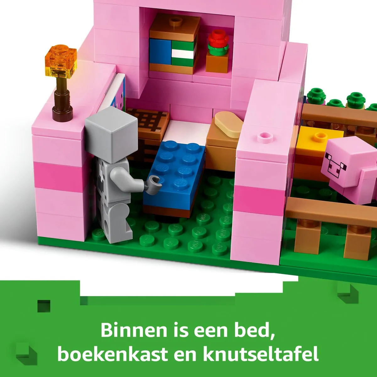 LEGO Minecraft Het Huis van het Biggetje 21268 - 238 Stenen