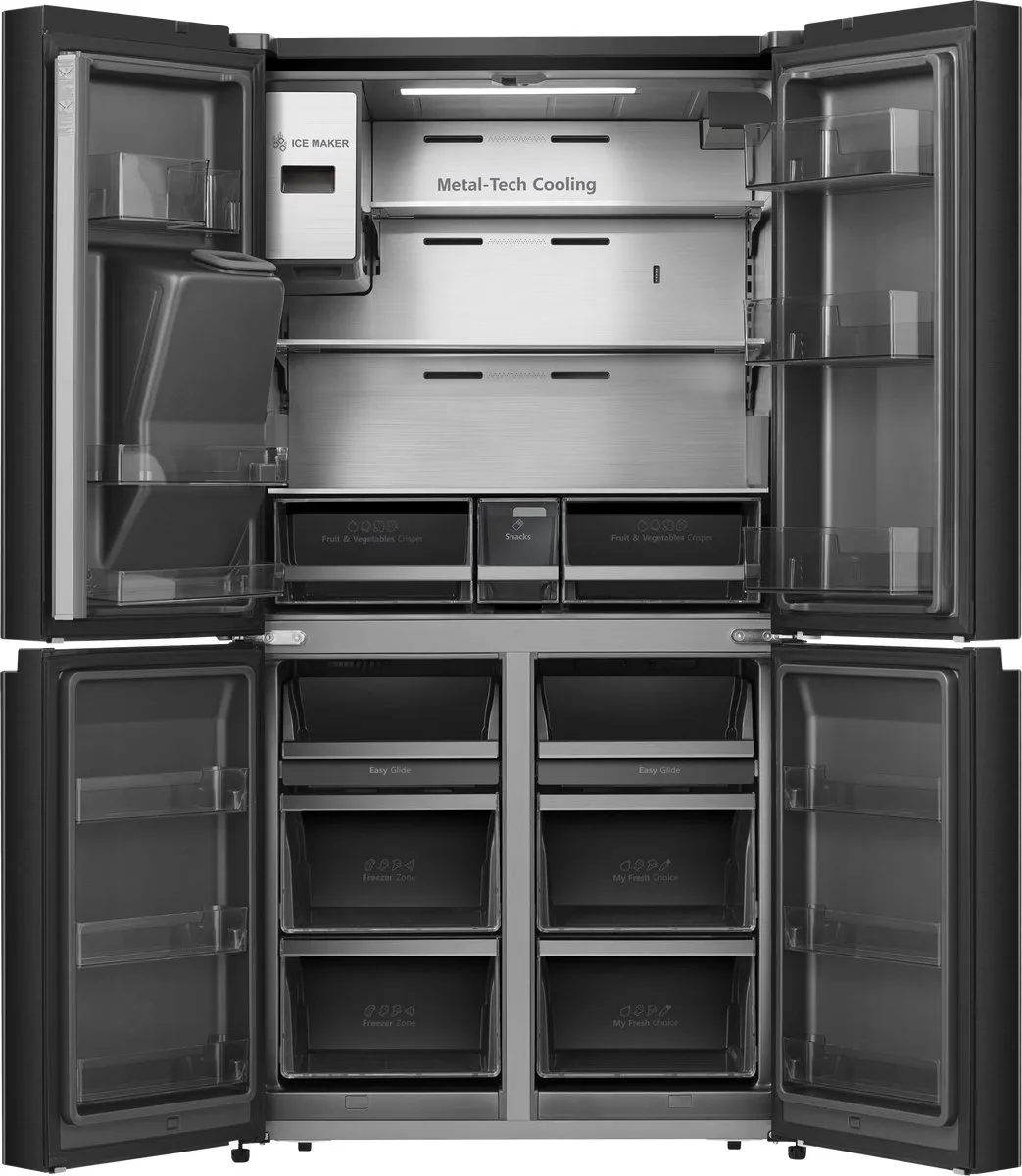 Hisense RQ760N4IFE Amerikaanse Koelkast 577L - Zwart
