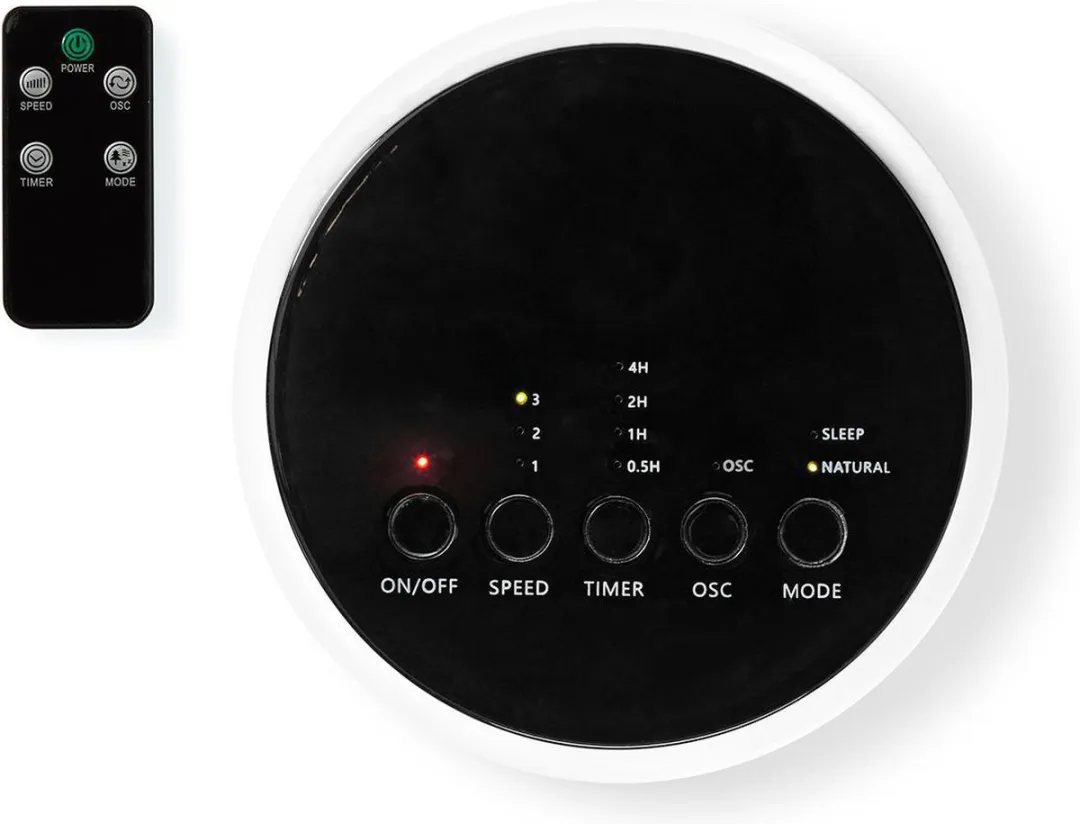 Nedis FNTR13CWT40 Torenventilator 50W - Wit/Zwart