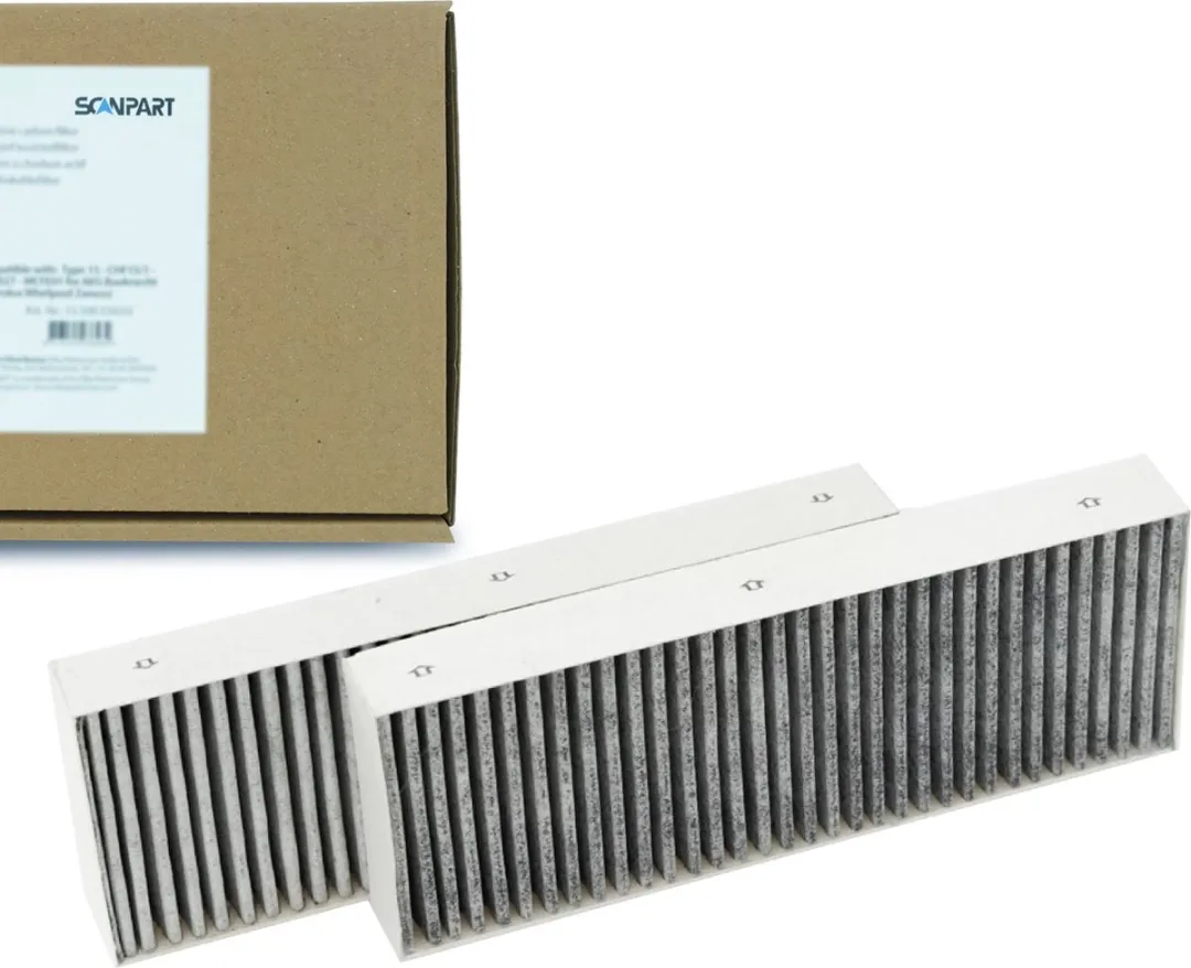 Scanpart Actief Koolstoffilter BAKFS 18900003 - 2 Stuks