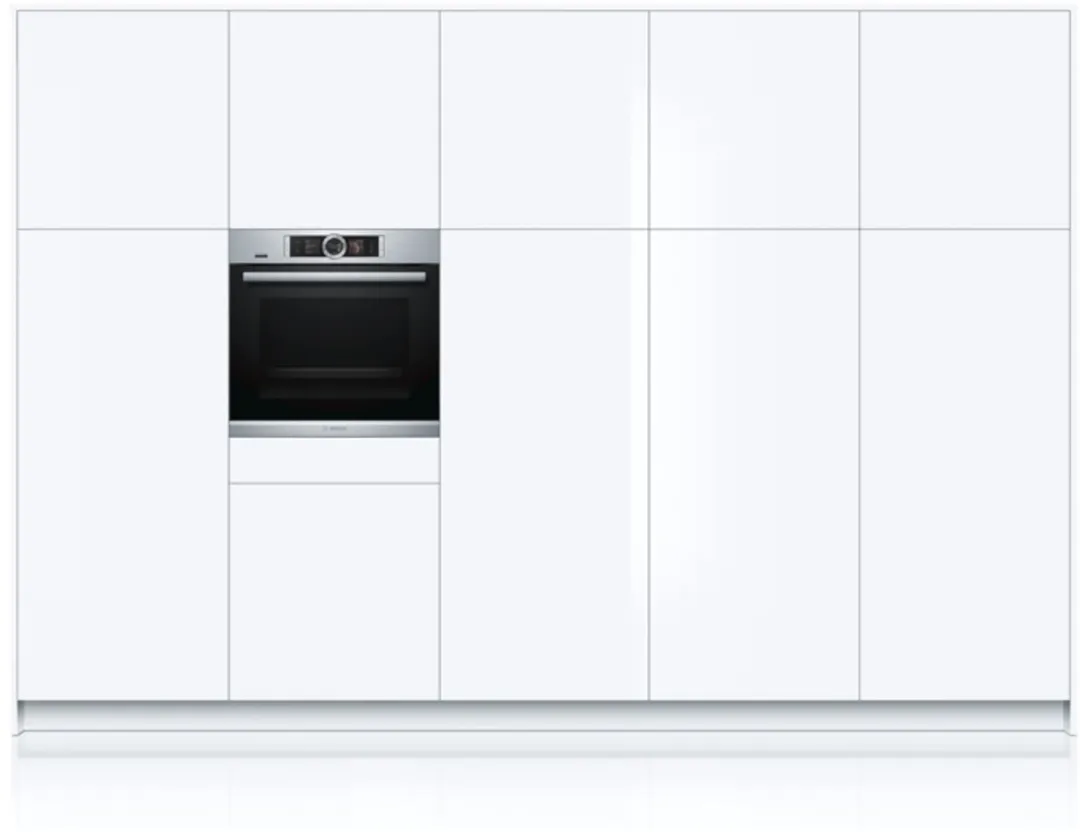 Bosch HRG6769S6 Inbouwoven 71L - Pyrolytisch + Hydrolytisch - RVS