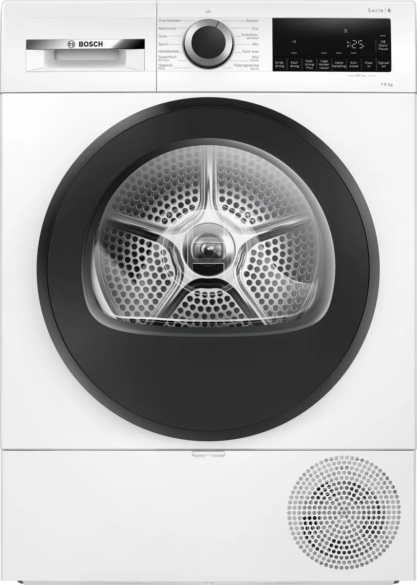 Bosch Serie 6 WQG143DANL Warmtepompdroger 9kg