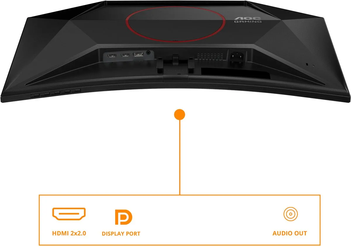 AOC G4 C27G42E Curved Gaming Monitor 27" - 180Hz - 0.5ms