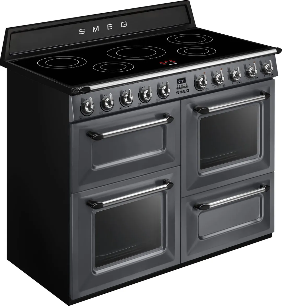 Smeg TR4110IGR2 Vrijstaand fornuis - 5 Inductiezonen - Grijs