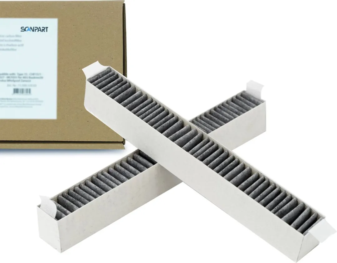 Scanpart Koolstoffilters DKF30-P 11662790 - 2 Stuks - Wit