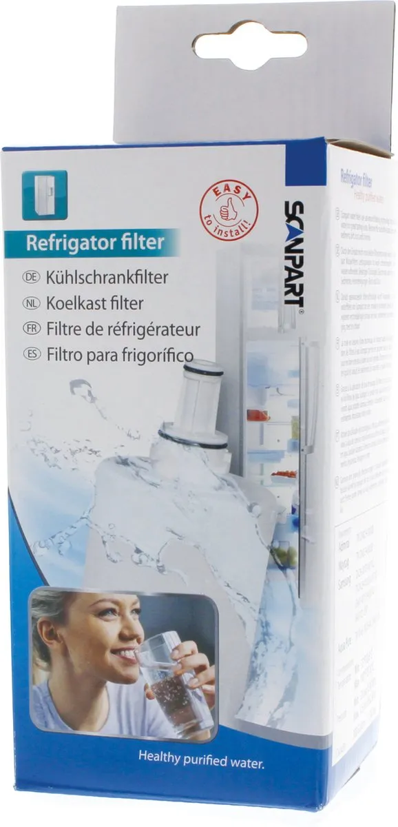 Scanpart waterfilter voor Amerikaanse koelkast