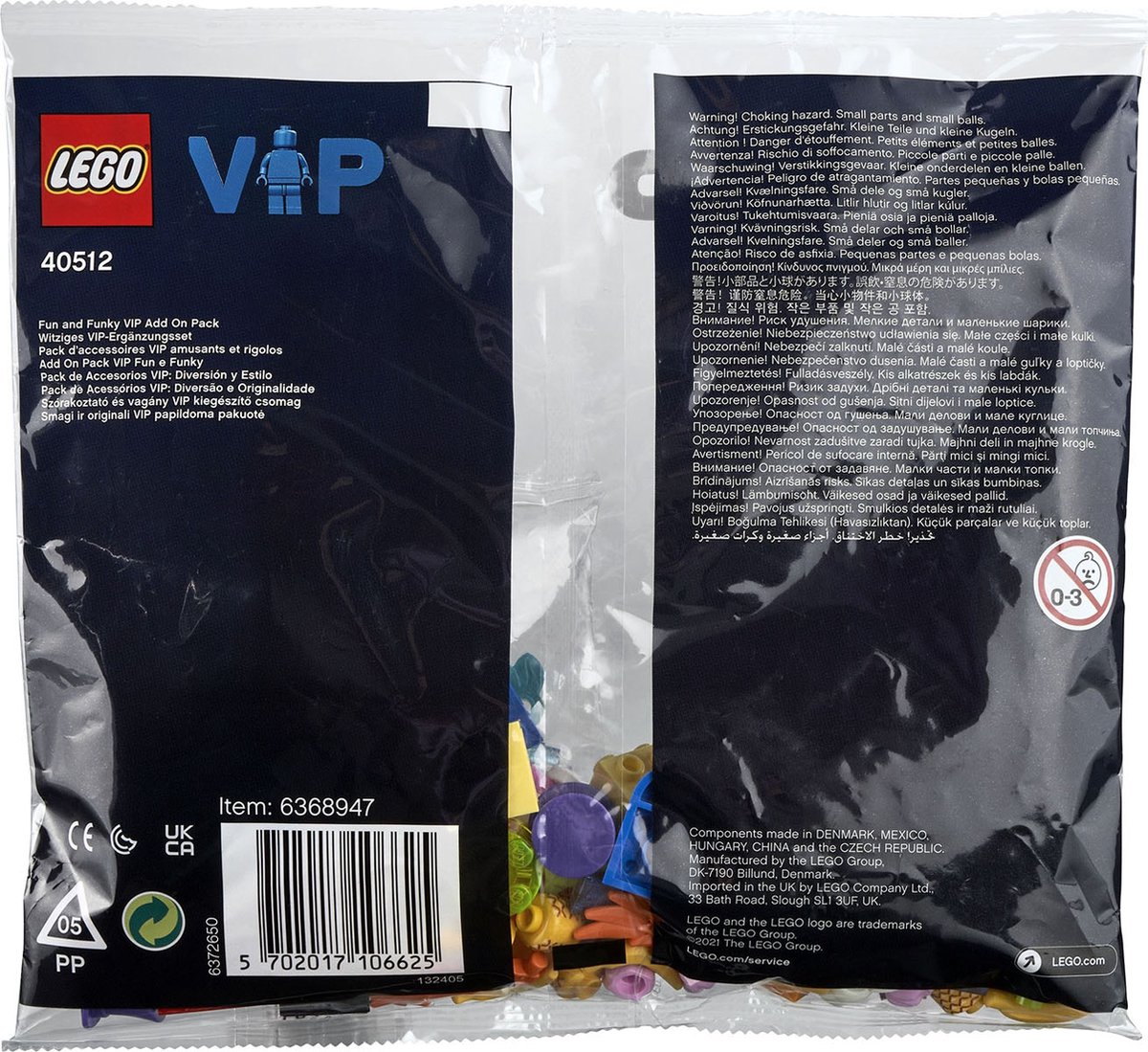 LEGO VIP-Uitbreidingspakket 40512 - Fun and Funky